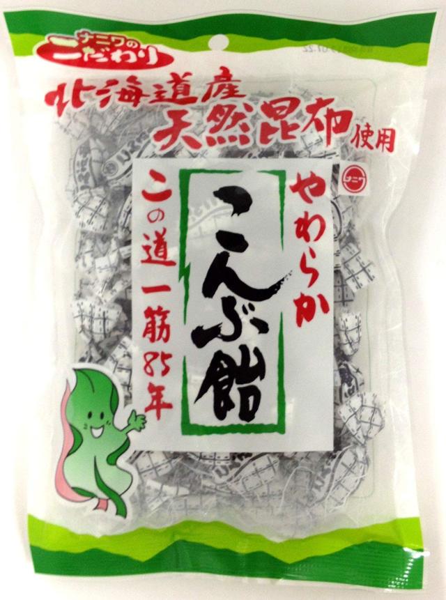 浪速製菓 やわらか こんぶ飴 150g×10袋