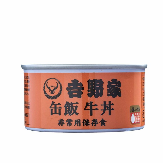 吉野家 [缶飯 牛丼12缶セット]非常食 保存食 防災食 缶詰 常温便 - 非常食