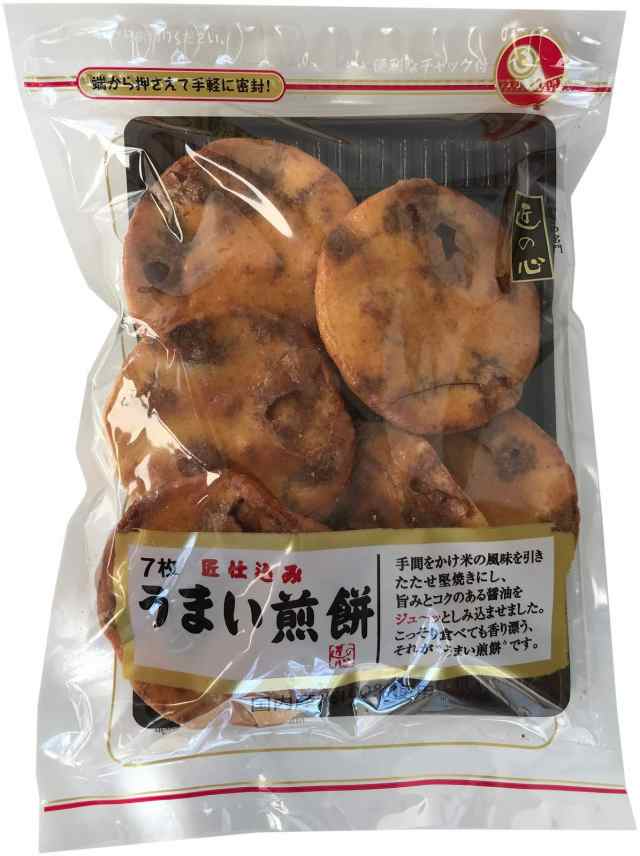 丸彦製菓 うまい煎餅 7枚 ×12袋の通販は