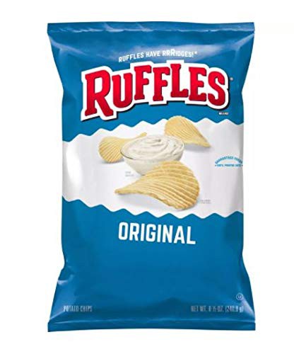 【 9個セット 】Ruffles Original Flavor Ridged Potato Chips - 85 oz / 2409g [並行輸