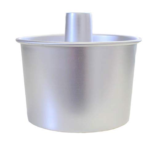 浅井商店オリジナル つなぎ目のないアルミトールシフォンケーキ型 14cm silver