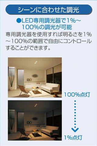 大光電機（ＤＡＩＫＯ） スポットライト LED 8.7W 電球色 2700K DSL-5395YBG