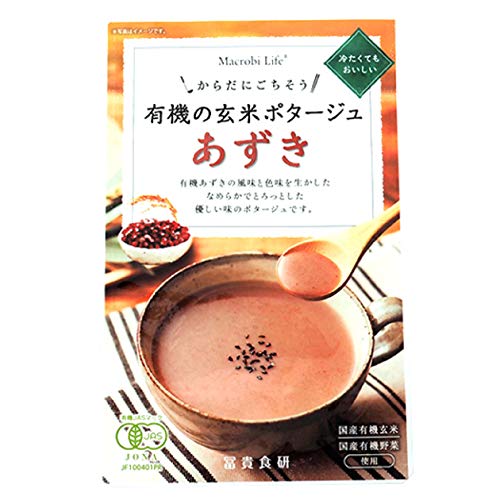 冨貴　　有機玄米ポタージュ・あずき 135g　　10袋の通販は 6,603円