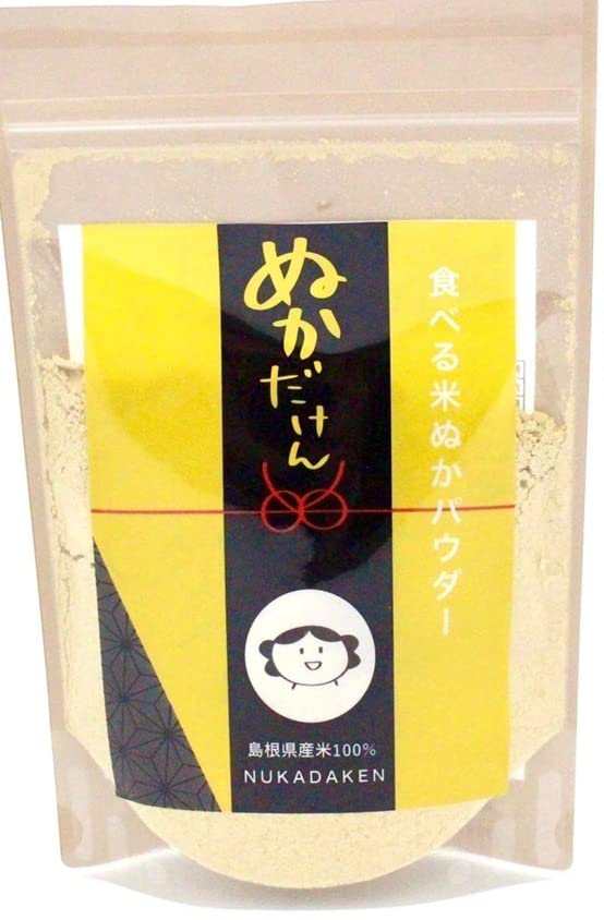 NUKADAKEN　ぬかだけん 食べる 飲める 米ぬか パウダー 100g 10袋セット 無添加 無着色 無香料 いつもの食事に混ぜるだけ (100g