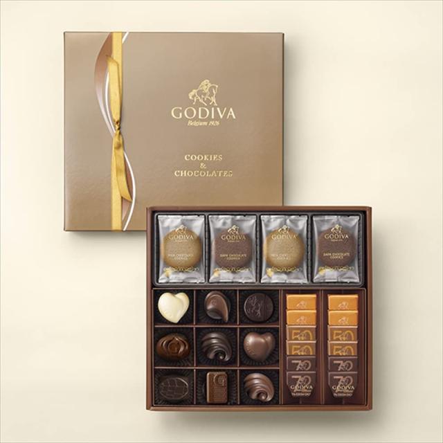 ゴディバ (GODIVA) クッキー＆チョコレート アソートメント(クッキー8枚 / チョコレート21粒)