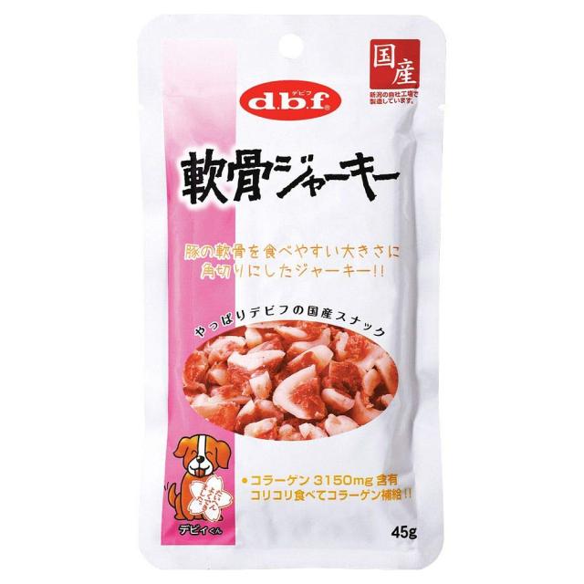 （まとめ買い）デビフペット 軟骨ジャーキー 45g 【×16】