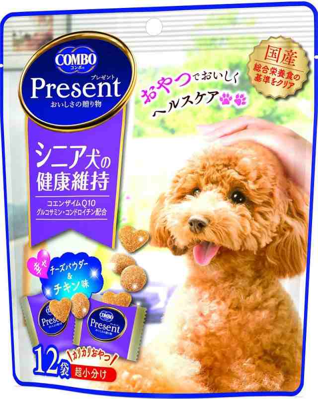 （まとめ買い）日本ペットフード コンボ プレゼント ドッグ おやつ シニア犬の健康維持 36g 【×15】の通販は