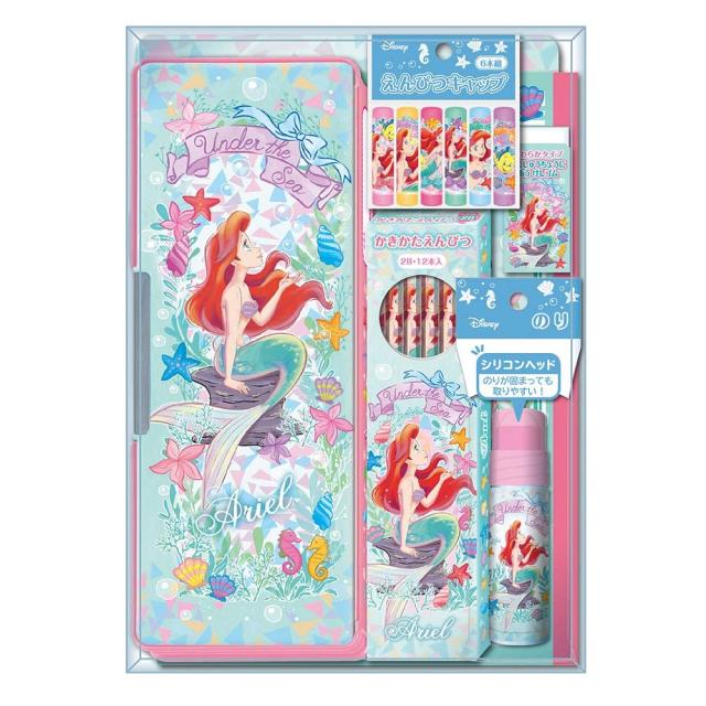 ショウワノート リトル・マーメイド ギフトセット クリスタルケースタイプ 950457M04の通販は 7,215円