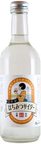 あきた美郷づくり 仁手古はちみつサイダー 300ml 瓶 24本入