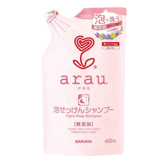 arau. アラウ 泡せっけんシャンプー 詰替用 450ml×15個