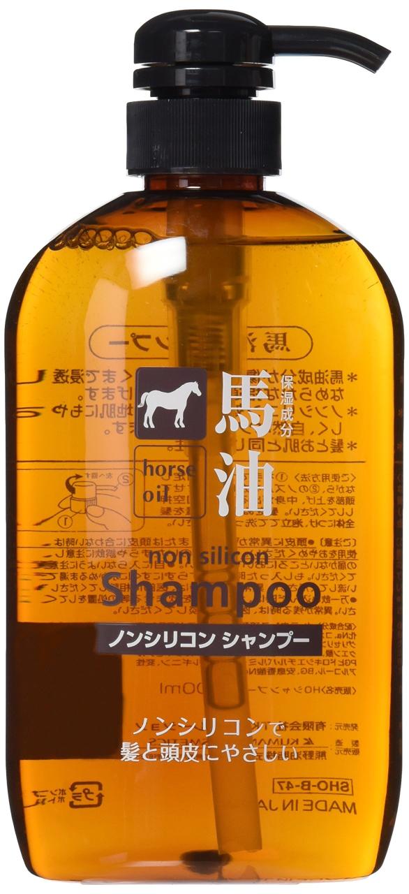 熊野油脂 馬油シャンプー 600ml×11個