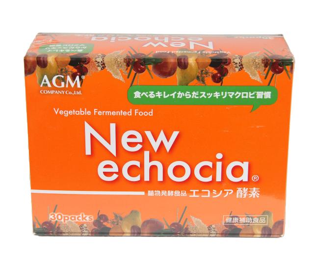 植物発酵食品 NEWエコシア 酵素 AGMカンパニー 野草 ハーブ 果物 野菜 穀物 豆類 マクロビ理論 (10ｇ×30包)