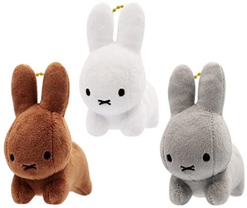 ブルーナアニマル ぬいぐるみ マスコット うさぎ 3種セット miffy ミッフィーの通販は 5,476円
