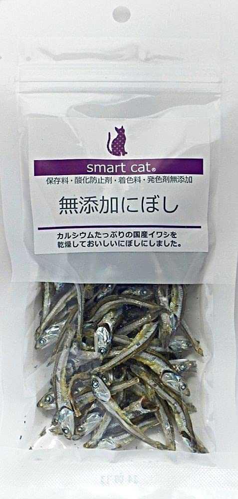 （まとめ買い）アニマライフペットケア スマートキャット 無添加にぼし 25g 猫用おやつ 【×24】 8,921円