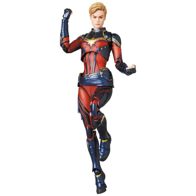 MAFEX マフェックス No.163 CAPTAIN MARVEL キャプテン マーベル Endgame Ver. 全高約150mm 塗装済み アクの通販は 9,924円