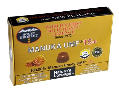 オーサワ ハニードロップレットUMF15+マヌカ 23g (6粒) x4個セット