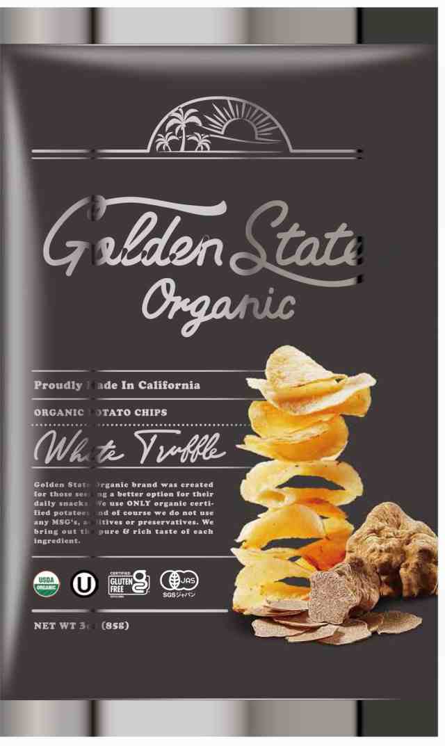 Golden State Organic オーガニックポテトチップス ホワイトトリュフ ×15袋セット