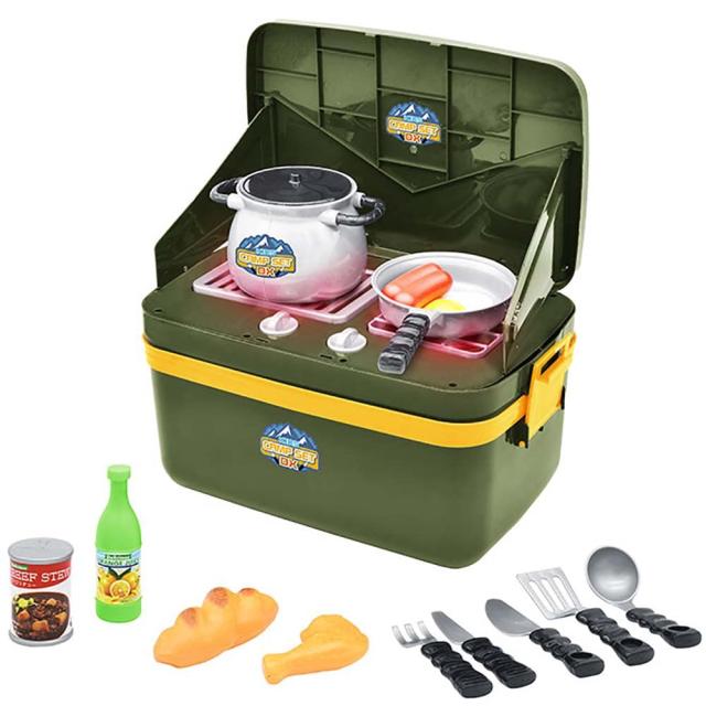 キッズキャンプセット DX キャンプ おもちゃ 知育玩具 キャンプごっこ 子供 遊び プレゼント ギフトの通販は