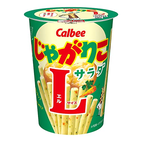カルビー じゃがりこサラダLサイズ 68g×12個