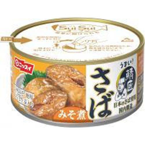 ニッスイ SuiSuiオープン うまい！鯖匠 さばみそ煮 180g缶×24個入