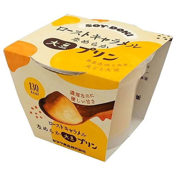 ヤマク食品 なめらか大豆プリン ローストキャラメル 100g×12個入×(2ケース)の通販は