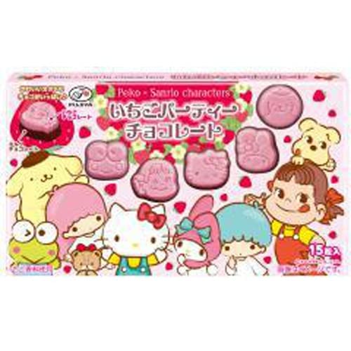 不二家 ペコ×サンリオいちごパーティーチョコ 40g×10入