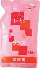 ヱスケー石鹸 しっとり リンス詰替用 450ml 12個
