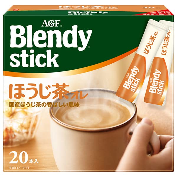 AGF ブレンディ スティック ほうじ茶オレ (9.7g×20本)×6箱入の通販は