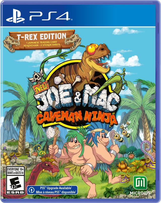 New Joe and Mac: Caveman Edition - T-Rex Edition (輸入版:北米) - PS4の通販は