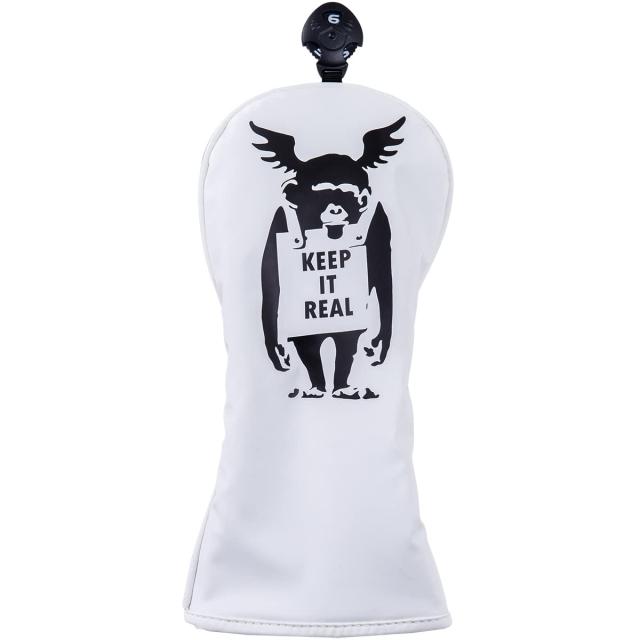バンクシー フェアウェイウッド用 ヘッドカバー Keep It Real BAHC-01