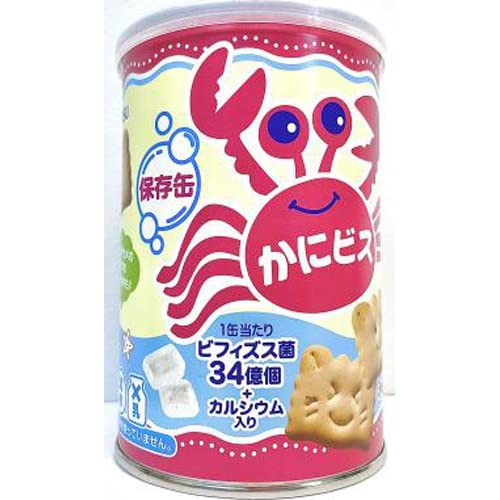 三立製菓 かにビス 保存缶 100g×24入