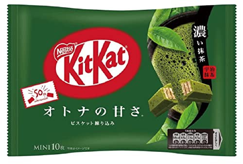 ネスレ日本 キットカット ミニ オトナの甘さ 濃い抹茶 10枚×12個の通販は
