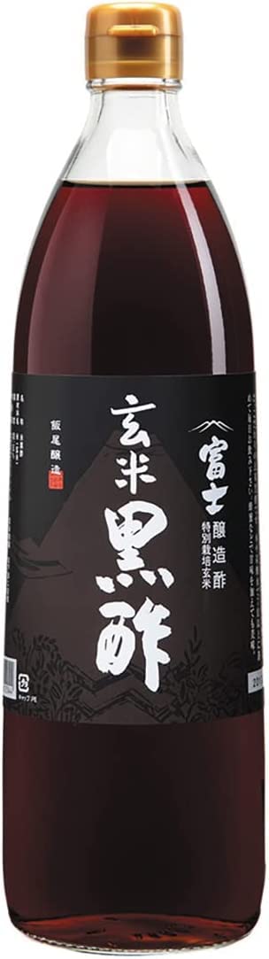 富士酢 富士玄米黒酢 900ml×2セットの通販は 6,373円
