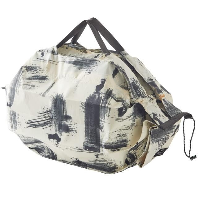 マーナ (marna) Shupatto 保冷バッグ (20L / ホワイトバーチ) シュパット 一気にたためる エコバッグ (折り畳み/大容量) 保