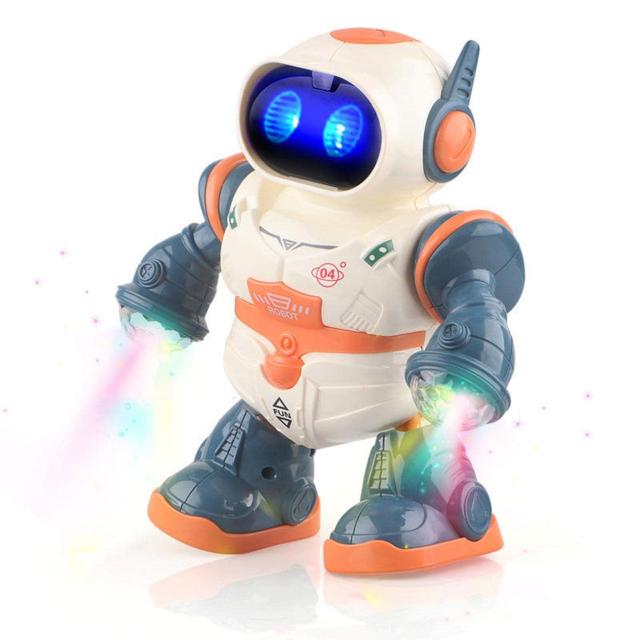 FIDEMM ロボット玩具 - 電子ロボットのおもちゃ | 向け電動ロボット玩具 3歳以上のダンスとウォーキングロボット スマートロボット玩具ギフトの通販は 5,339円