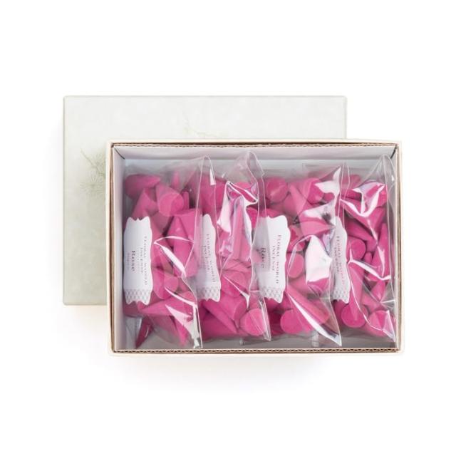 六種花世界 ローズ コーン 120粒 徳用サイズ 220134 松栄堂 Shyeido お香 インセンス 日本製