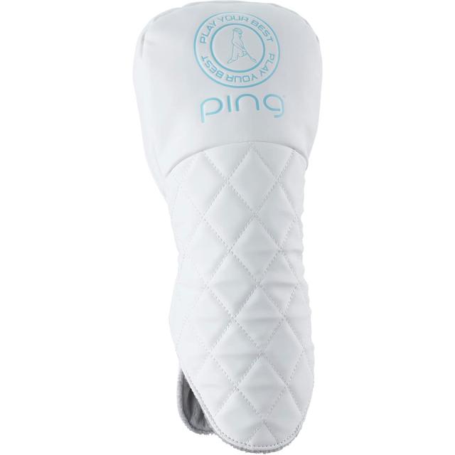 ピン（PING） ドライバー用 ヘッドカバー HC-L2301 WH 36872 （ホワイト/Ｆ/Mens、Ladys）