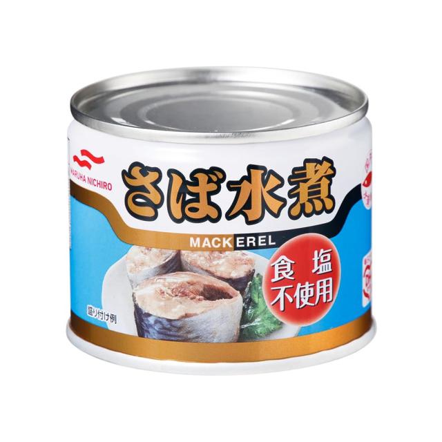 マルハニチロ さば水煮 食塩不使用 190g×24個