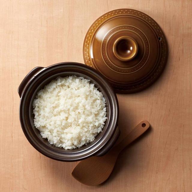 萬古焼 土鍋 9号 3-4人用 L 2400ml 電子レンジ オーブン 直火対応 CLEA AKARI (ブラウン) 日本製 32791_2
