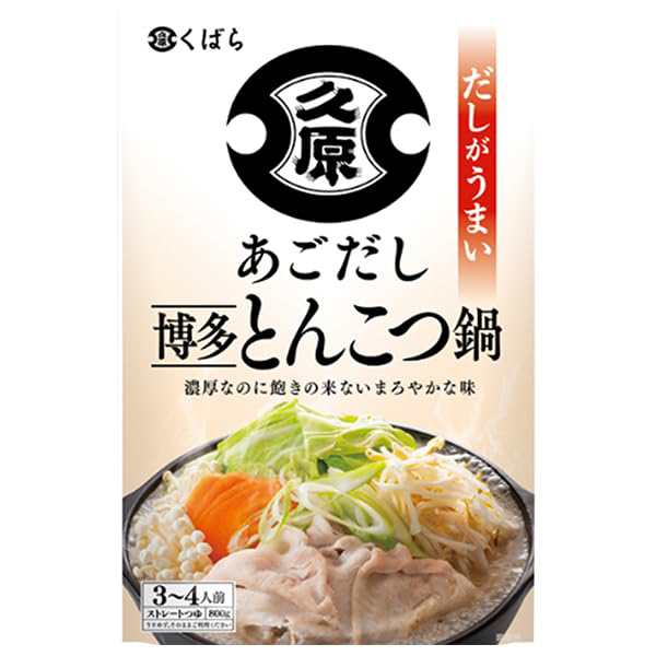 久原醤油 あごだし鍋 博多とんこつ 800g×12個入×(2ケース)の通販は