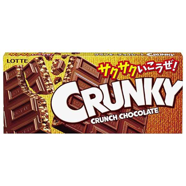 ロッテ クランキー 1枚×10個入×(2ケース) - スナックチョコレート