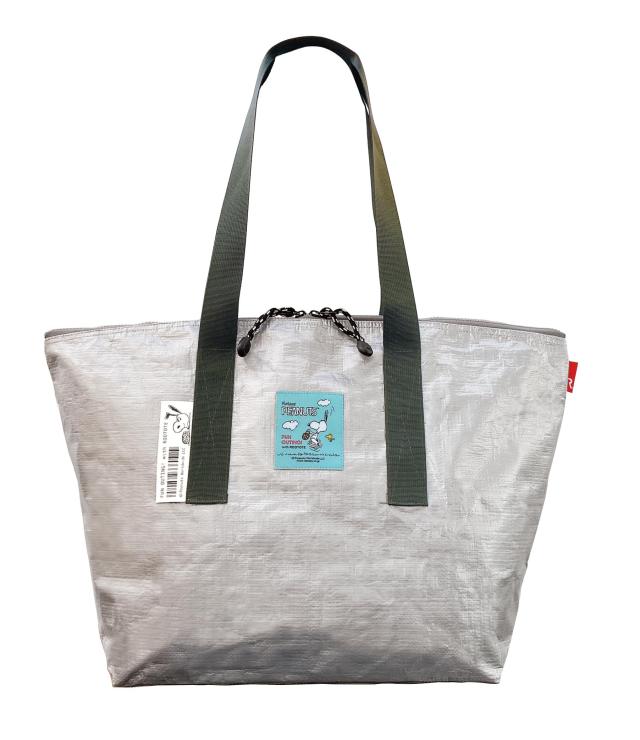 [ルートート] 8580 SNOOPY スヌーピー タープ素材 軽量 大容量 折り畳み可能トートバッグ IP バレル Peanuts-9F (02 シ