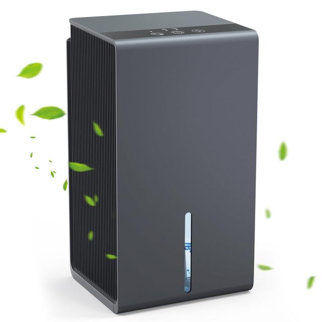 Boweer 除湿機 小型【2024新型 狭所に向け】除湿器 1500ml大容量 除湿量750ml/日 卓上 ダブルペルチェ式省エネ じょしつき 強力