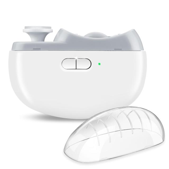 【2025新登場】FEEKI 2in1 電動爪切り 両用爪切り爪磨き 2段階スピード爪研ぎ 爪切り電動 Type-C充電式 便利 超軽量爪切り LED