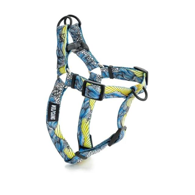 WOLFGANG/ウルフギャング DawnPatrol Harness (S size) 巾1.6cm x 胴回り30-45cm 【小型犬用ハーネス】