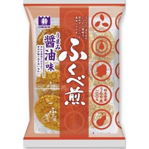 日新製菓 ふくべ煎 醤油味 7枚×12袋の通販は