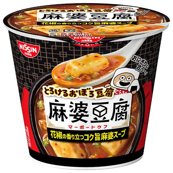 日清食品 とろけるおぼろ豆腐 麻婆豆腐 15g×12(6×2)個入×(2ケース)