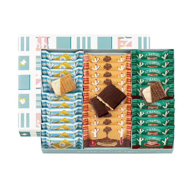【公式店】 シュガーバターの木 スイーツ お菓子 ギフト 洋菓子 詰め合わせ 個包装 おもたせ 退職 大量 コレクション 34袋入