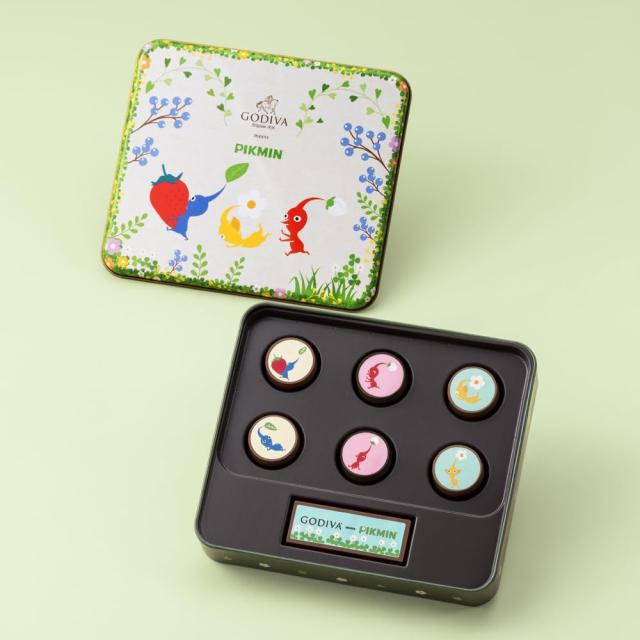 チョコレート ギフト お菓子 詰め合わせ ゴディバ (GODIVA) ゴディバ meets ピクミン アソートメント（7粒入）の通販は 5,944円
