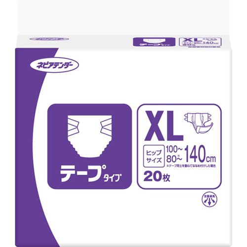ネピアテンダー テープタイプ XLサイズ 20枚